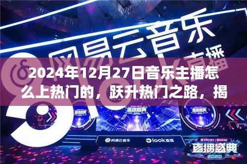 揭秘音乐主播崭露头角之路，跃升热门之路，掌握音乐主播如何在2024年崭露头角的秘诀